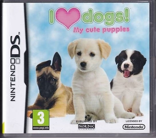 I Love Dogs My Cute Puppies - Nintendo DS (A Grade) (Used) (Eng)